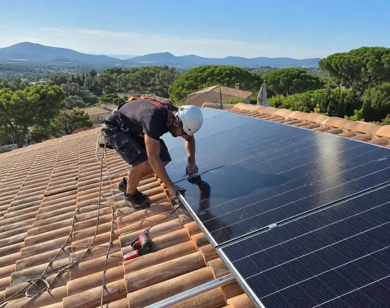 Installateur panneaux solaires Fougeré — pose photovoltaïque sur toiture