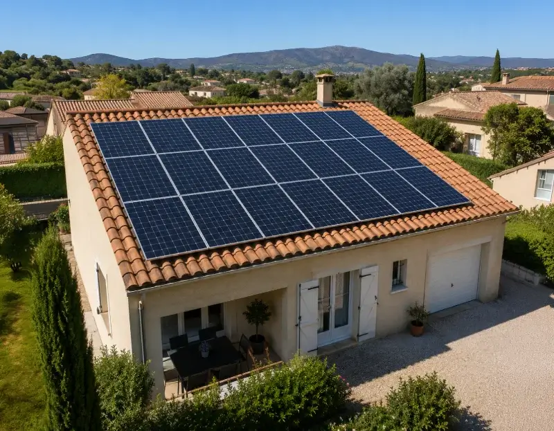 Prime à l'autoconsommation panneaux solaires Fougeré — aide financière de l'État